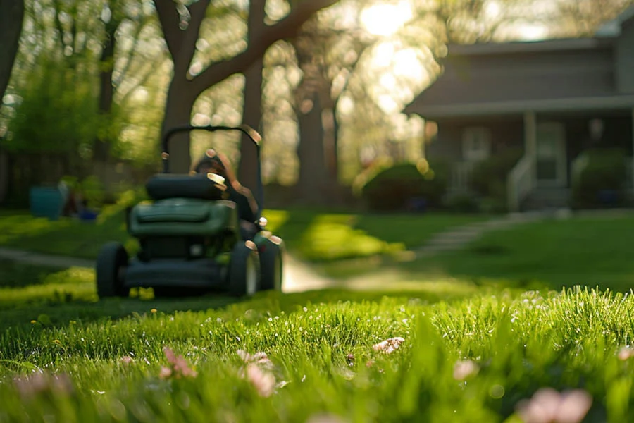 best electric self propelled lawn mower